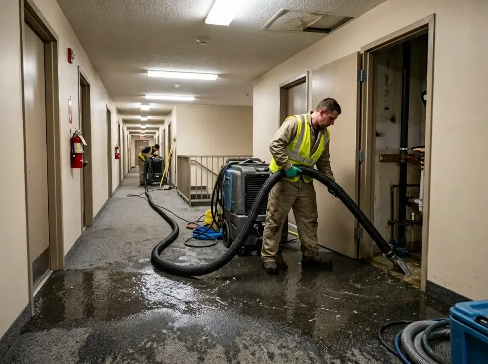 multi-unit-apartment-hallway-f-005 — frequently asked questions, Emergency Burst Pipe Water Extraction & Removal in Ingalls,…